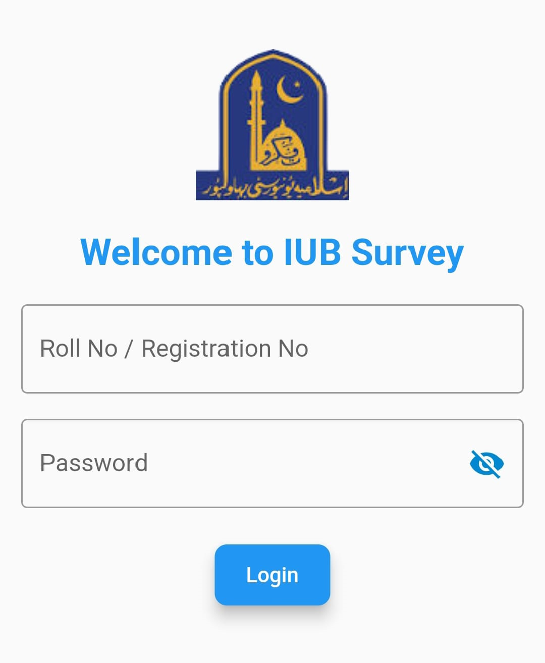 IUB Survey App